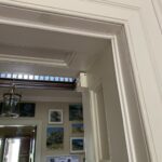 Batwing smoke and acoustic seals added to the door stops
