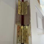 New UKCA Certifire-approved fire-rated hinges installed