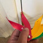 Feeler gauges confirming compliant perimeter margins